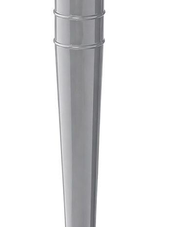 BRUNO βιδωτή βάση ομπρέλας θαλάσσης BRN-0288, γκρι