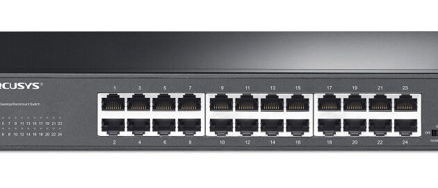 MERCUSYS desktop/rackmount switch MS124GS, 24x Gigabit θύρες, V1.0