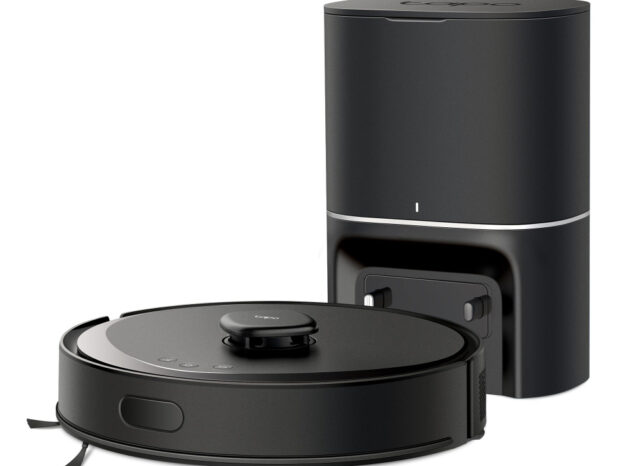 TP-LINK ρομποτική σκούπα Tapo RV30 Max Plus για σκούπισμα & σφουγγάρισμα, με χαρτογράφηση, WiFi, μαύρη, V1.0