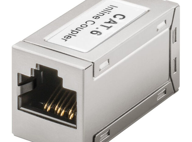 GOOBAY σύνδεσμος RJ45 Cat 6 15217, 250MHz, PoE+, ασημί