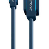 CLICKTRONIC καλώδιο DisplayPort σε USB Type-C 44931, 4K/60Hz, 1m, μπλε