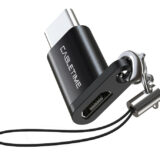 CABLETIME αντάπτορας USB Type-C σε USB Micro CMBF, μαύρος
