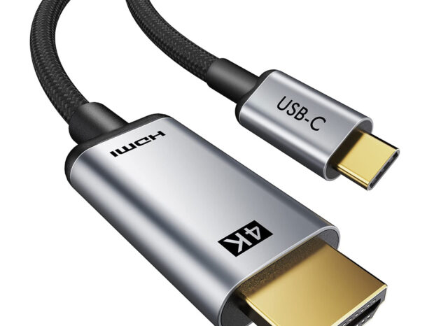 CABLETIME καλώδιο USB-C σε HDMI CT-CMHD2, 4K/60Hz, 1.8m, μαύρο