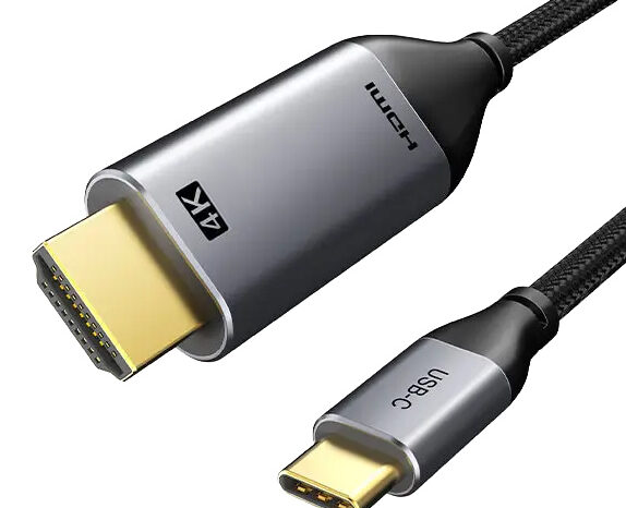 CABLETIME καλώδιο USB-C σε HDMI CT-PU31-CMHD3, 4K/30Hz, 1.8m, μαύρο