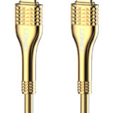 LDNIO καλώδιο USB-C σε USB-C LC651C, 65W, 1m, χρυσό