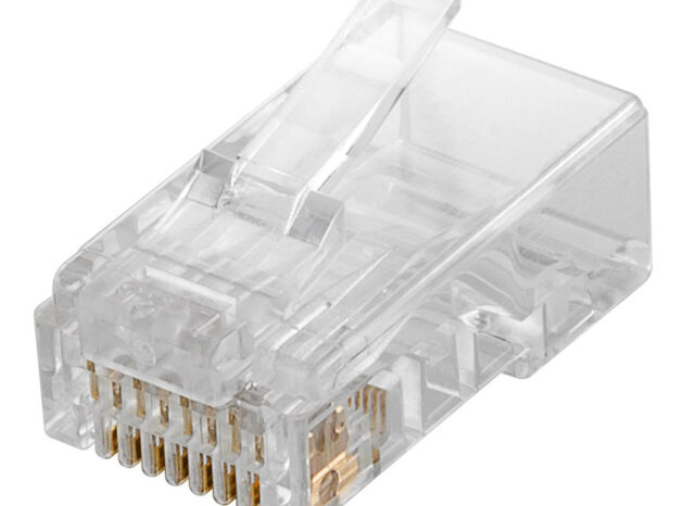 GOOBAY βύσμα RJ45 72500, CAT 5e UTP, διάφανο, 10τμχ