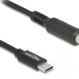 DELOCK καλώδιο τροφοδοσίας 87975, USB-C σε Dell 7.4x5mm, 1.5m, μαύρο