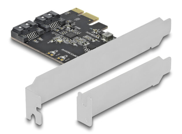 DELOCK κάρτα επέκτασης PCIe σε 2x SATA 90431, 6Gb/s