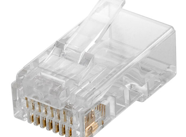 GOOBAY βύσμα RJ45 93828, CAT 6 UTP, διάφανο, 10τμχ