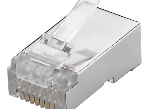 GOOBAY βύσμα RJ45 93829, CAT 6 STP, μεταλλικό, 10τμχ