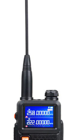 BAOFENG ασύρματος πομποδέκτης UV-5RH, VHF/UHF, 10W, μαύρος