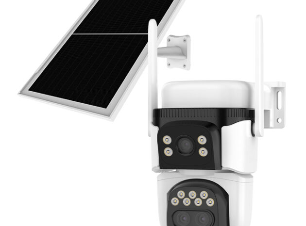 VSTARCAM smart ηλιακή κάμερα BG621TR, triple lens, 3MP, 4G, SD, PTZ, IP66