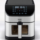 BRUNO φριτέζα αέρος BRN-0194, 8lt, 1800W, inox/μαύρη