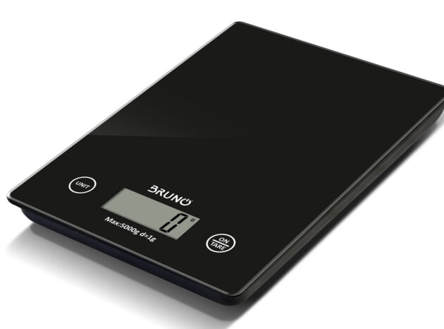 BRUNO ψηφιακή ζυγαριά κουζίνας BRN-0208, 1gr/5kg, Scale in Black