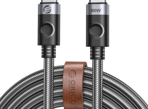 ORICO καλώδιο USB-C C2CZ, 100W, 480Mbps, 1m, μαύρο