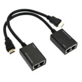 POWERTECH HDMI video extender CAB-H078 μέσω καλωδίου RJ45, 1080p, 30m