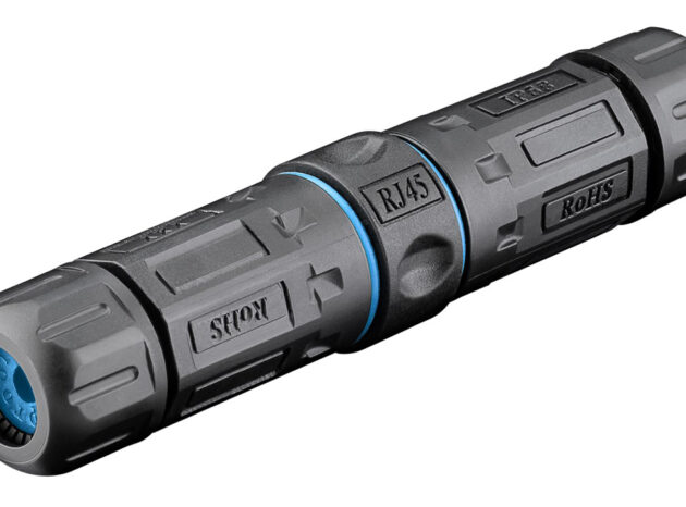 POWERTECH αδιάβροχος σύνδεσμος RJ45 CAB-N427, CAT 6, IP68, μαύρος