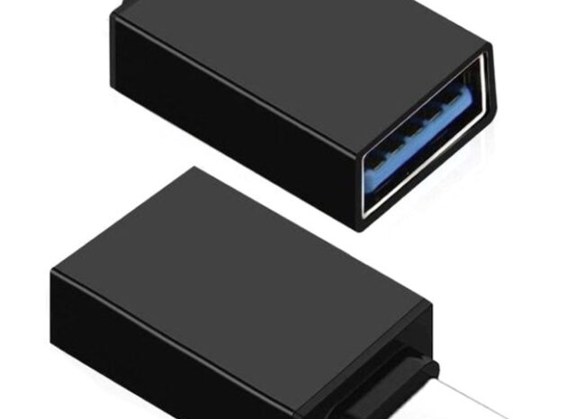 POWERTECH αντάπτορας USB σε USB-C CAB-UC057, 5Gbps, μαύρος