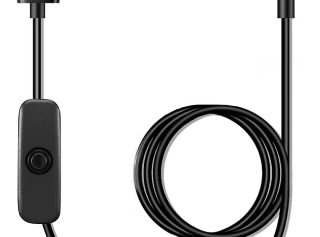 POWERTECH καλώδιο USB-C σε USB CAB-UC085 με διακόπτη, 2A, 2m, μαύρο