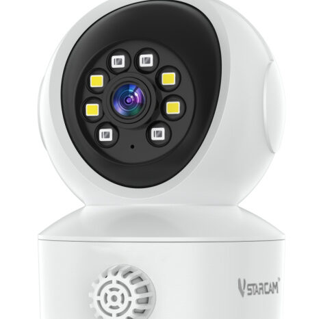 VSTARCAM smart κάμερα CS49LM με ανιχνευτή καπνού/αερίου, 3MP, WiFi, PTZ, SD