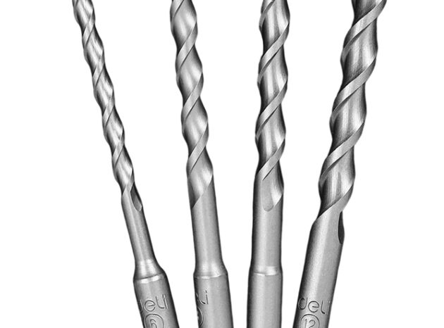 DELI σετ τρυπάνια DH-YCZ004-WD1 για τοίχο, 40Cr YG8, 6/8/10/12x160mm, SDS Plus, 4τμχ