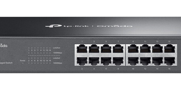 TP-LINK easy managed switch ES216G, 16x Gigabit θύρες, V1.0