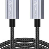 ORICO καλώδιο USB-C GQA60, 60W, 480Mbps, 1m, μαύρο