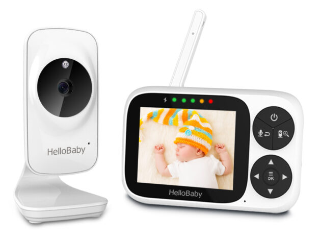 HELLOBABY ενδοεπικοινωνία μωρού HB2033 με κάμερα & οθόνη 3.2", 720p