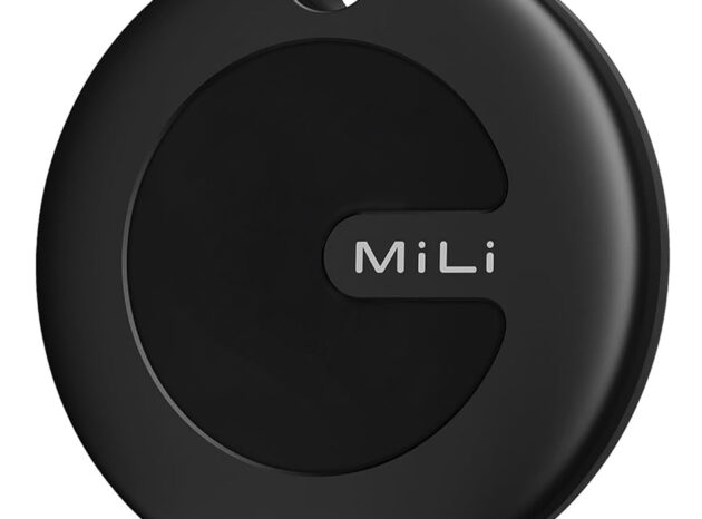 MILI smart tag MiTag Duo για iOS & Android συσκευές, Bluetooth tracker, μαύρο