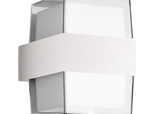 POWERTECH LED φωτιστικό τοίχου HLL-0158, 14W, 4000K, 1120lm, IP65, λευκό