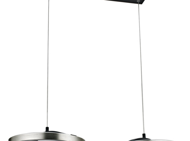 POWERTECH LED φωτιστικό οροφής HLL-0203, 42W, 4000K, 70x30x120cm, ασημί/μαύρο