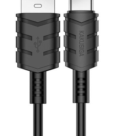 KAKUSIGA καλώδιο USB-C σε USB KSC-710, 3A, 480Mbps, 1.2m, μαύρο