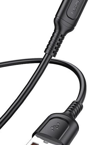 KAKUSIGA καλώδιο USB-C σε USB KSC-805, 3A, 480Mbps, 1m, μαύρο