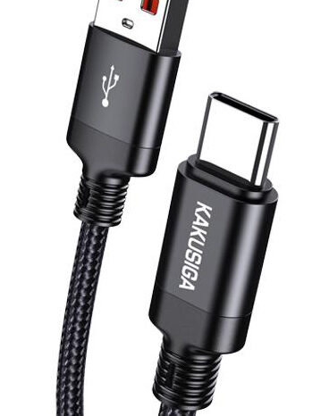 KAKUSIGA καλώδιο USB-C σε USB KSC-970, 3A, 480Mbps, 1m, μαύρο