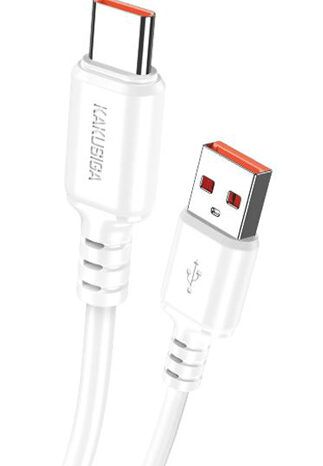 KAKUSIGA καλώδιο USB-C σε USB KSC-982, 3A, 480Mbps, 1m, λευκό