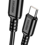 KAKUSIGA καλώδιο Lightning σε USB-C KSC-982, 20W, 480Mbps, 1m, μαύρο