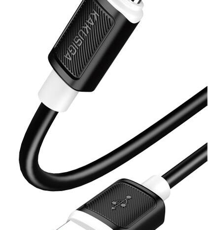 KAKUSIGA καλώδιο USB-C σε USB KSC-998, σιλικόνης, 5A, 480Mbps, 1m, μαύρο