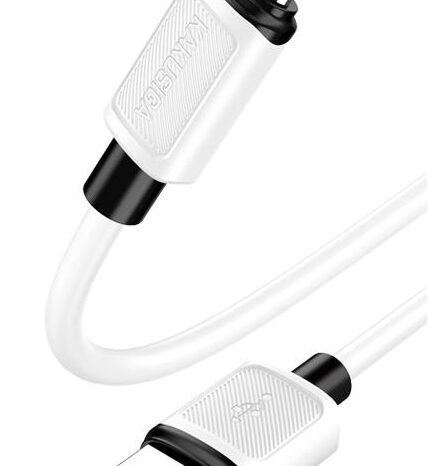 KAKUSIGA καλώδιο USB-C σε USB KSC-998, σιλικόνης, 5A, 480Mbps, 1m, λευκό