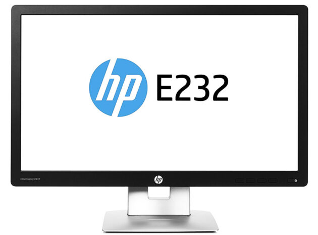 HP used οθόνη E232 LED IPS, 23" Full HD, VGA/HDMI/DisplayPort, Grade A