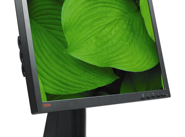 LENOVO used οθόνη L2440X LCD, 24" 1920x1200, VGA/DVI/DisplayPort, Grade B