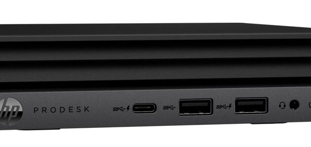 HP PC ProDesk 600 G6 Micro, Refurbished Grade A Repainted, i5-10500T, 8/256GB M.2, FreeDOS