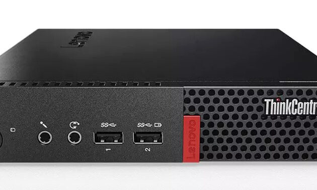 LENOVO PC ThinkCentre M910q Tiny, Refurbished Grade A Repainted, i5-6400T, 4GB, 500GB HDD, FreeDOS