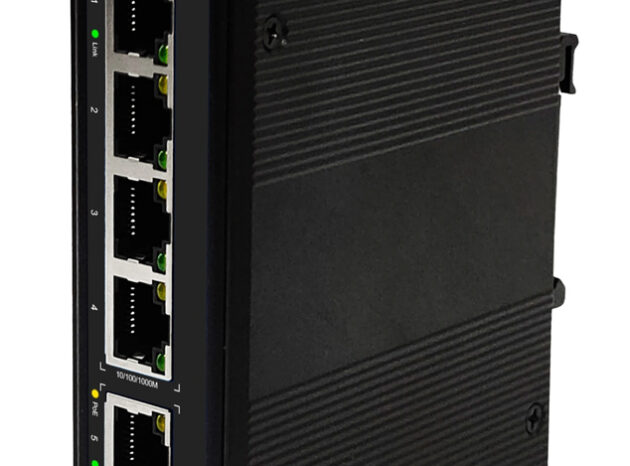 HIMAX industrial PoE switch PS1402G-I, 4x GE PoE & 2x GE θύρες, έως 1000Mbps