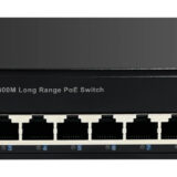 HIMAX PoE switch PS1802E-L, 8x Ethernet PoE & 2x Ethernet θύρες, έως 100Mbps