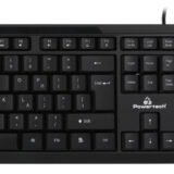 POWERTECH set ποντίκι & πληκτρολόγιο PT-1068, ενσύρματο, 1000DPI, μαύρο