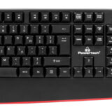 POWERTECH set ποντίκι & πληκτρολόγιο PT-1167, 2.4GHz & Bluetooth, μαύρο