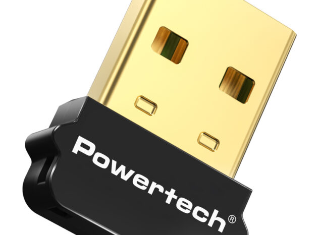 POWERTECH USB Bluetooth 5.1 αντάπτορας PT-1452 με εμβέλεια έως 20m