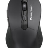 POWERTECH ενσύρματο ποντίκι PT-1467, οπτικό, έως 1600DPI, μαύρο