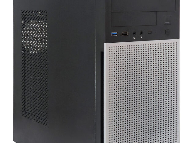 POWERTECH PC Case PT-1563 με 550W PSU, ATX Midi, 376.6x175x408.5mm, μαύρο