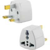 POWERTECH αντάπτορας ρεύματος από UK σε universal PT-368, 13A, copper, λευκός